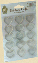 Epiphany Crafts - Shape Studio Accessories Bubble Caps Heart 25