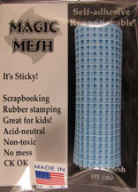 Magic Mesh Self-adhesive Fine Weave - Baby Blue