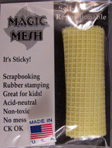 Magic Mesh Self-adhesive Fine Weave - Lemon Chiffon