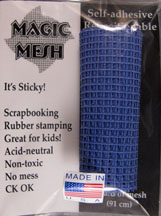 Magic Mesh Self-adhesive Fine Weave - Periwinkle
