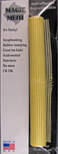 Magic Mesh Self-adhesive Linen Weave - Lemonade