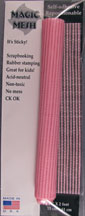 Magic Mesh Self-adhesive Linen Weave - Pretty Pink