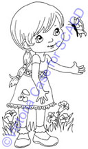 Little Danni with Flutterby
