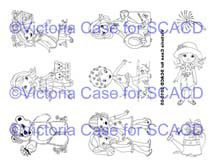 Hearts and Hugs Summer Collection - 7 image set PLUS 2 Bonus Stamps